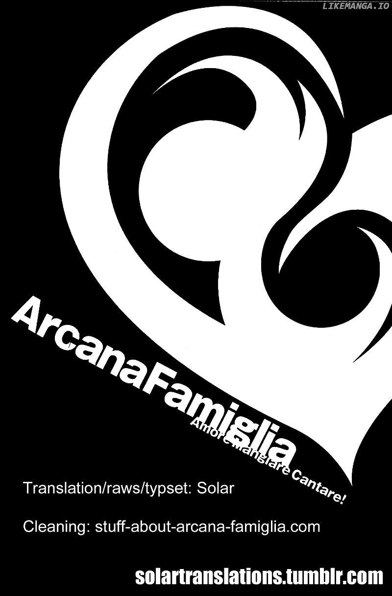 Arcana Famiglia - Amore Mangiare Cantare! chapter 26 - page 1