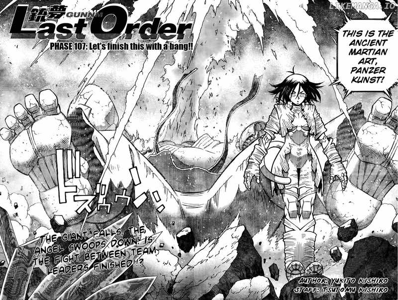 Battle Angel Alita: Last Order chapter 107 - page 2