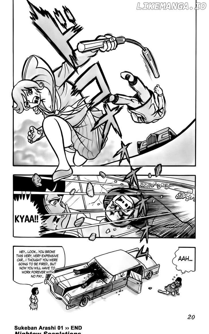 Sukeban Arashi chapter 1 - page 21
