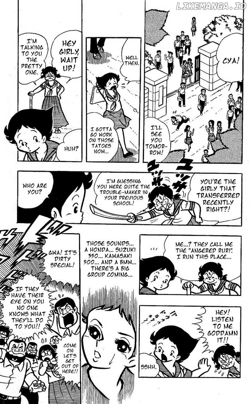 Sukeban Arashi chapter 17 - page 14
