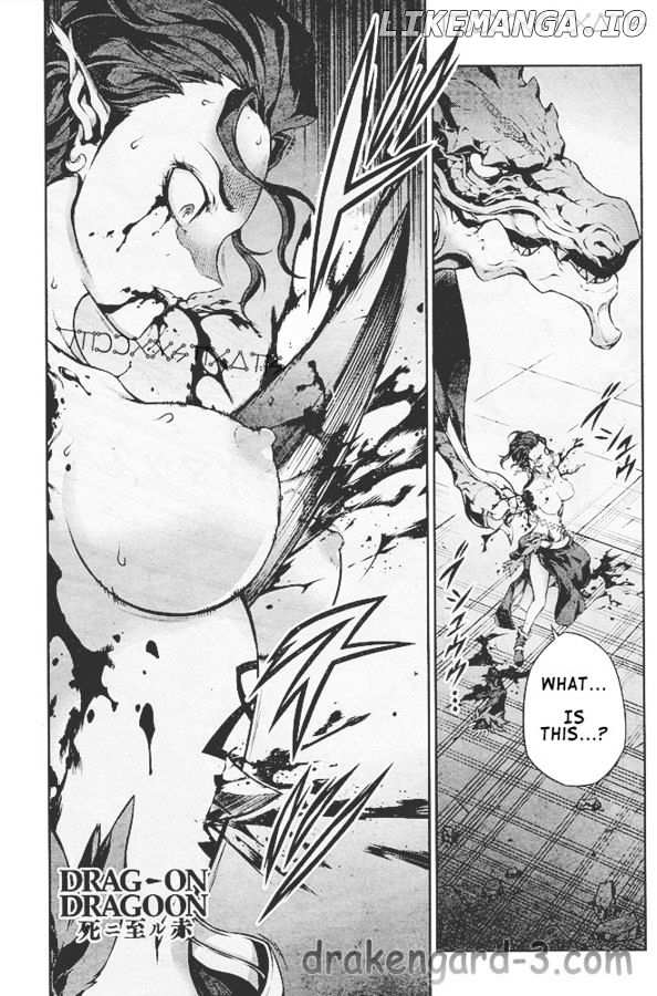 Drag-On Dragoon - Shi ni Itaru Aka chapter 20 - page 1