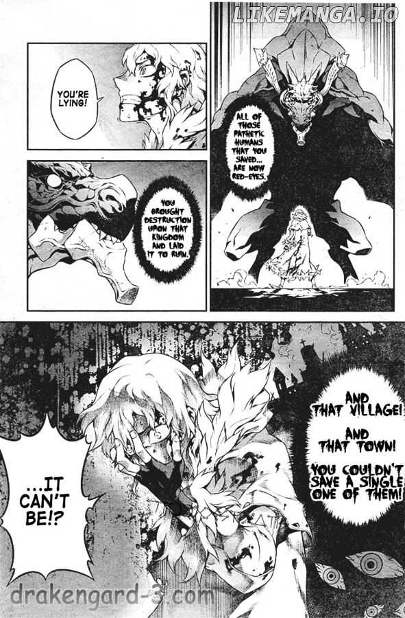 Drag-On Dragoon - Shi ni Itaru Aka chapter 20 - page 12