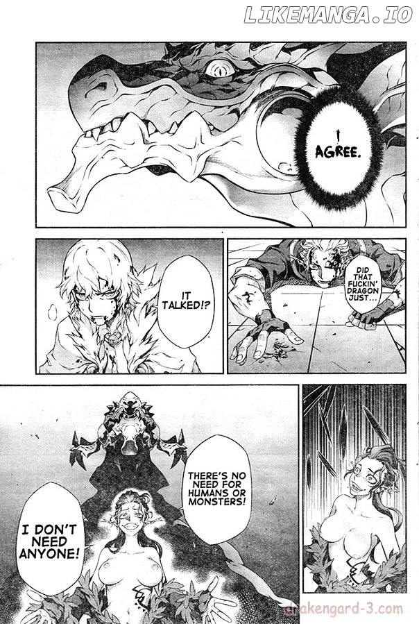 Drag-On Dragoon - Shi ni Itaru Aka chapter 19 - page 21