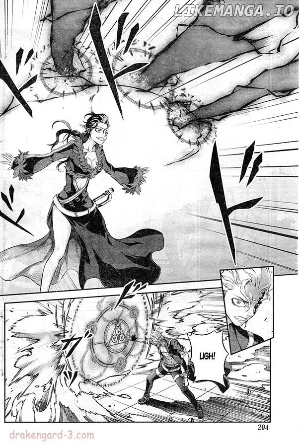 Drag-On Dragoon - Shi ni Itaru Aka chapter 18 - page 16