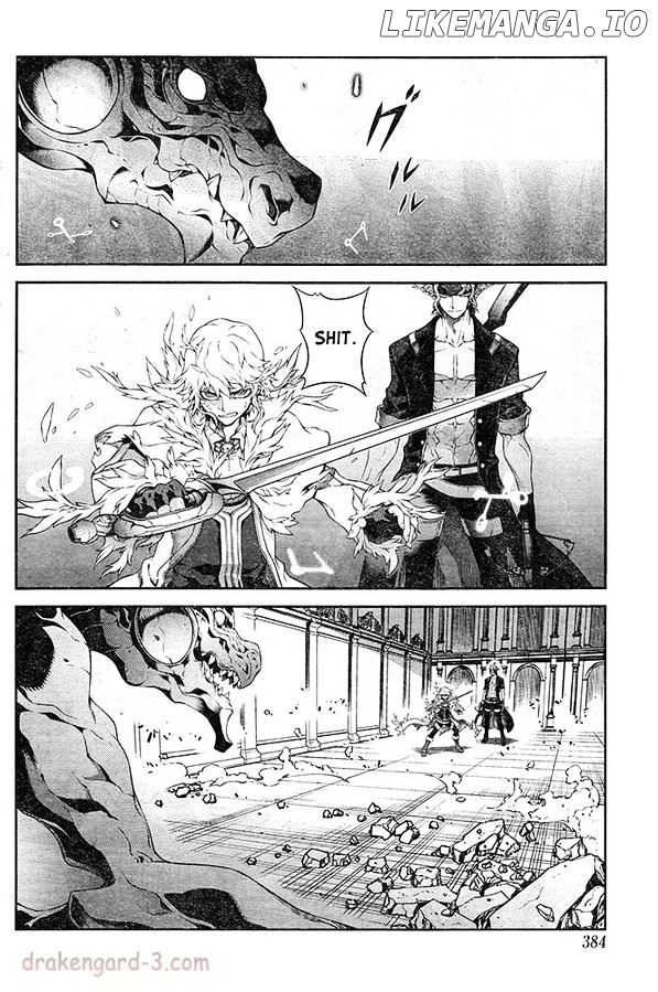 Drag-On Dragoon - Shi ni Itaru Aka chapter 17 - page 16