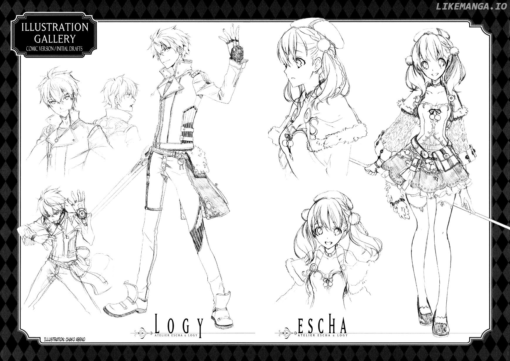 Escha & Logy no Atelier - Tasogare no Sora no Renkinjutsushi chapter 5.5 - page 2