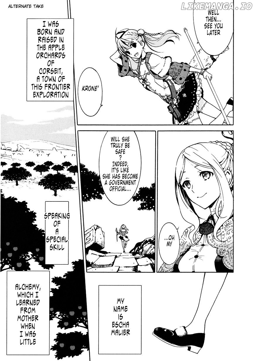 Escha & Logy no Atelier - Tasogare no Sora no Renkinjutsushi chapter 5.5 - page 9