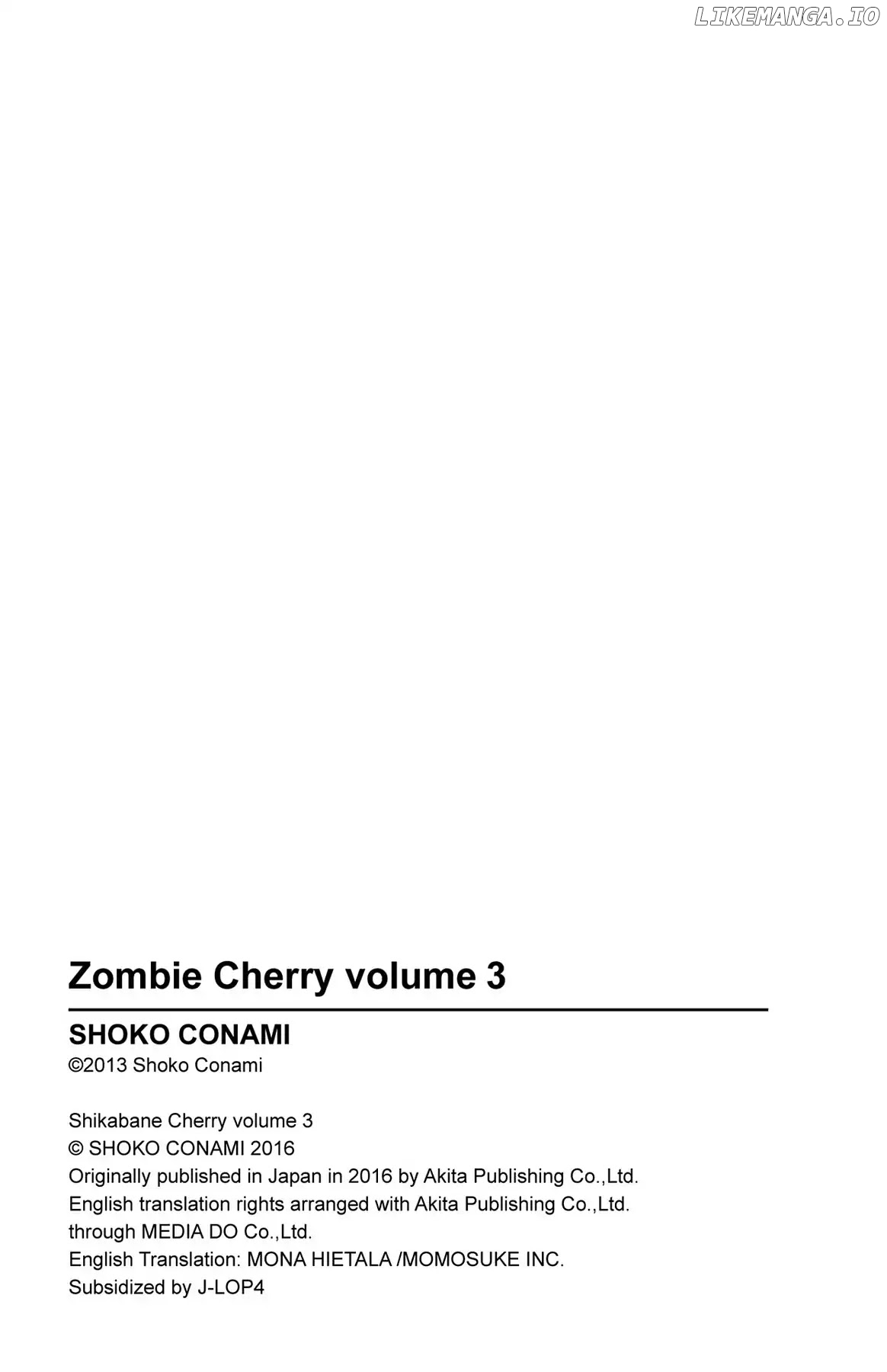 Shikabane Cherry chapter 17 - page 39