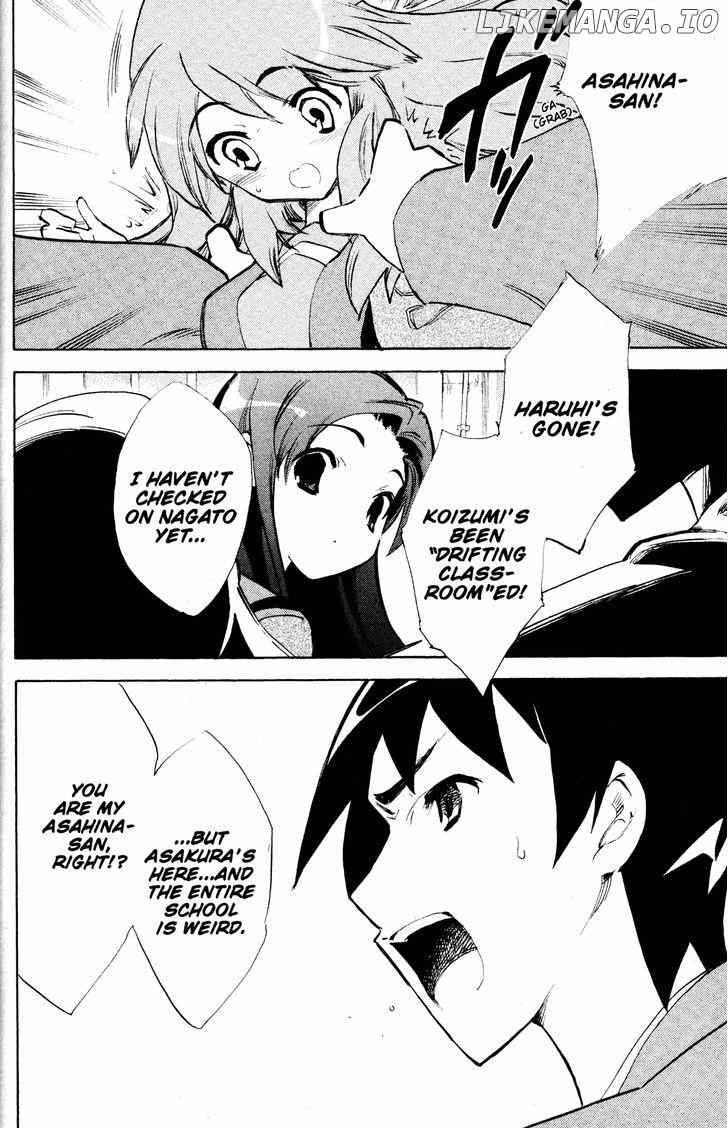 Suzumiya Haruhi no Yuuutsu chapter 37 - page 6