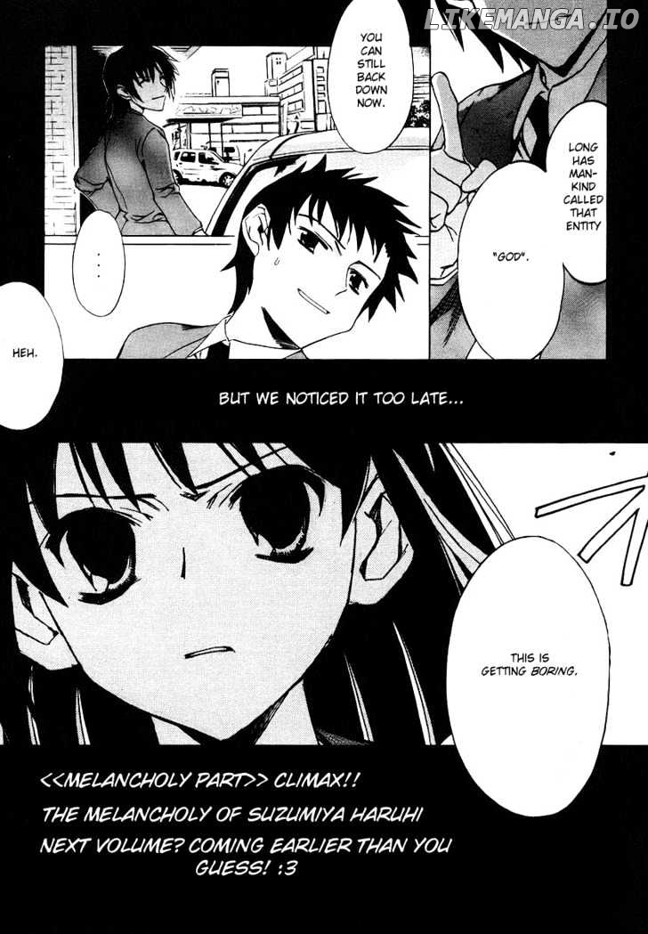 Suzumiya Haruhi no Yuuutsu chapter 5 - page 39