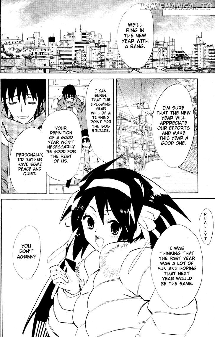 Suzumiya Haruhi no Yuuutsu chapter 50 - page 9