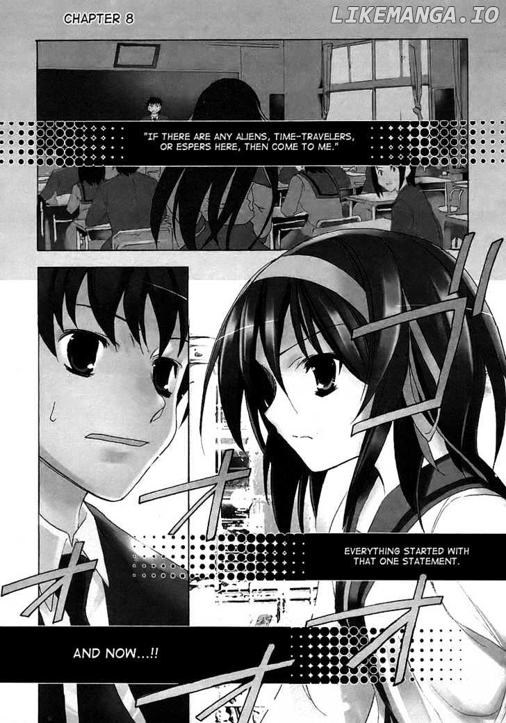 Suzumiya Haruhi no Yuuutsu chapter 8 - page 1