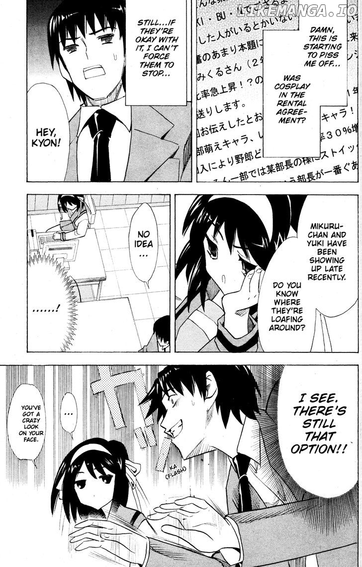 Suzumiya Haruhi no Yuuutsu chapter 34 - page 9