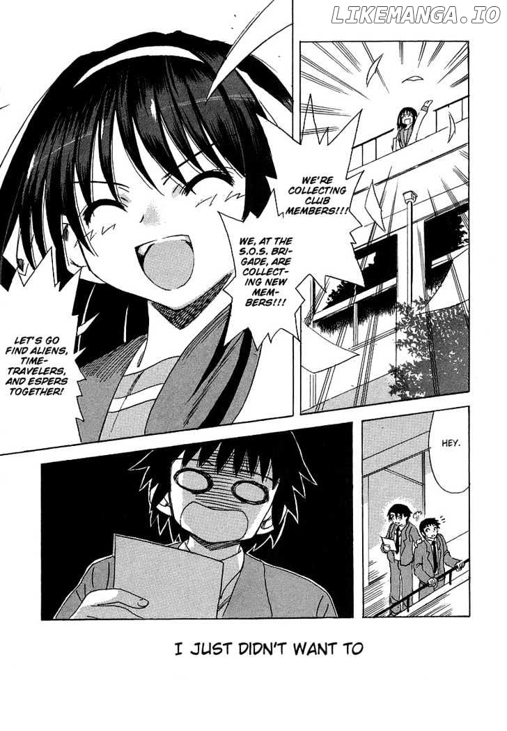 Suzumiya Haruhi no Yuuutsu chapter 2 - page 50