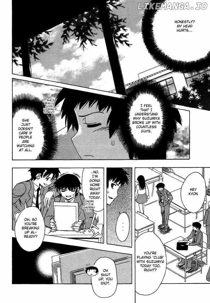 Suzumiya Haruhi no Yuuutsu chapter 2 - page 6