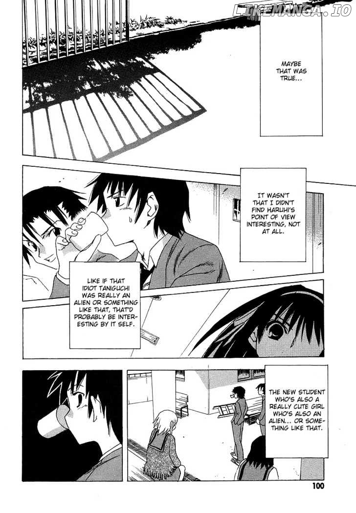 Suzumiya Haruhi no Yuuutsu chapter 3 - page 10