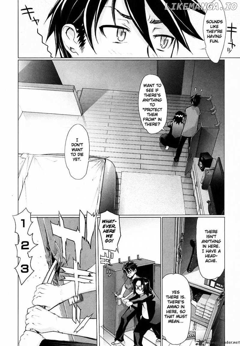 Highschool of the Dead chapter 6 - page 5