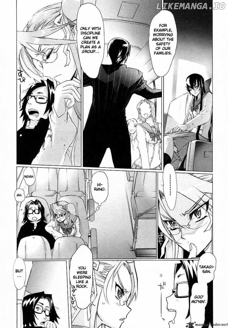 Highschool of the Dead chapter 5 - page 6