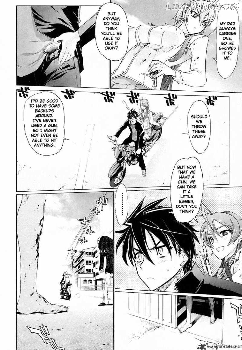 Highschool of the Dead chapter 4 - page 22