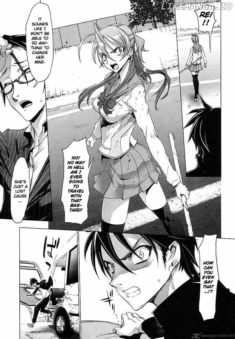 Highschool of the Dead chapter 3 - page 16