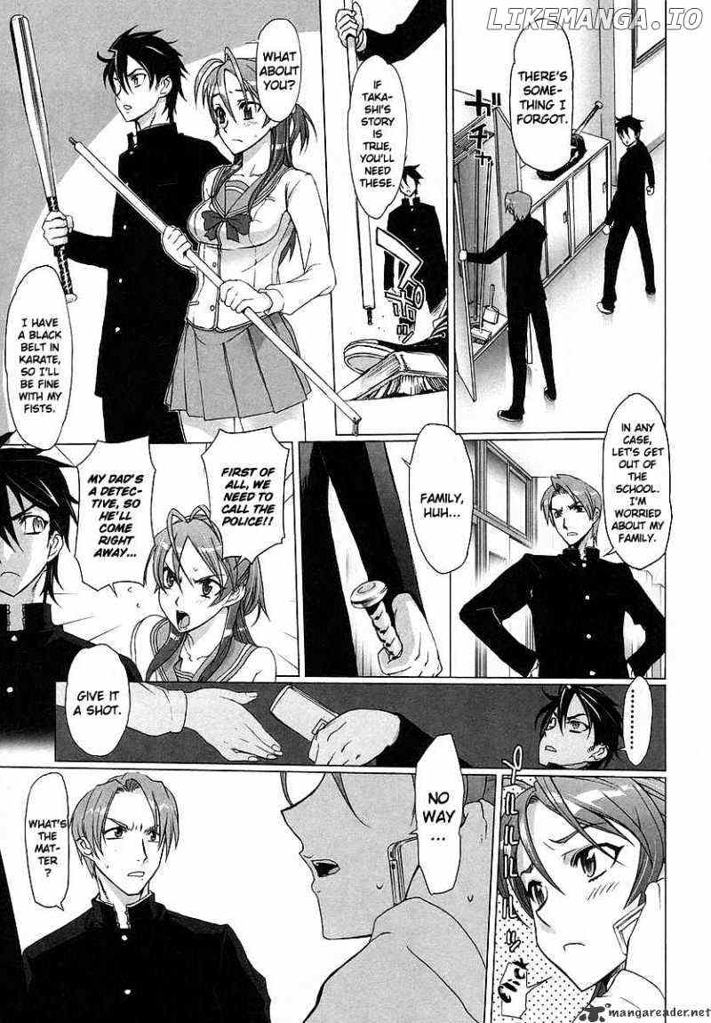 Highschool of the Dead chapter 1 - page 36