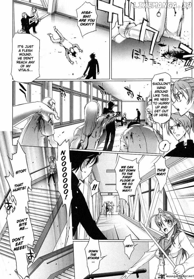 Highschool of the Dead chapter 1 - page 50