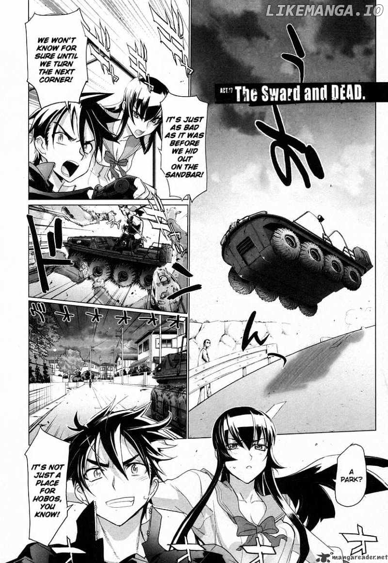 Highschool of the Dead chapter 17 - page 1