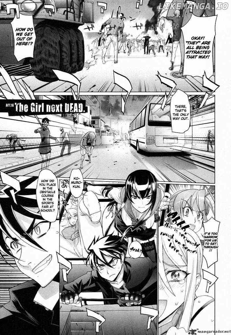 Highschool of the Dead chapter 16 - page 1