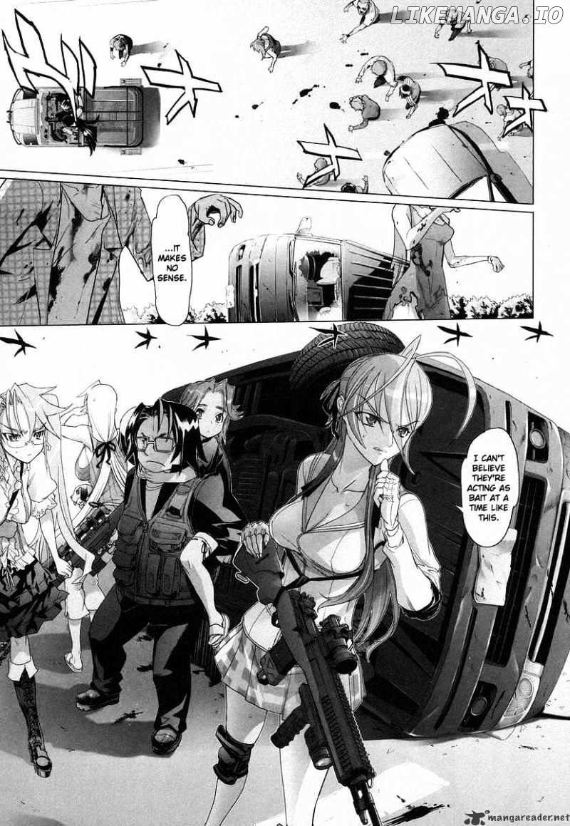 Highschool of the Dead chapter 16 - page 12