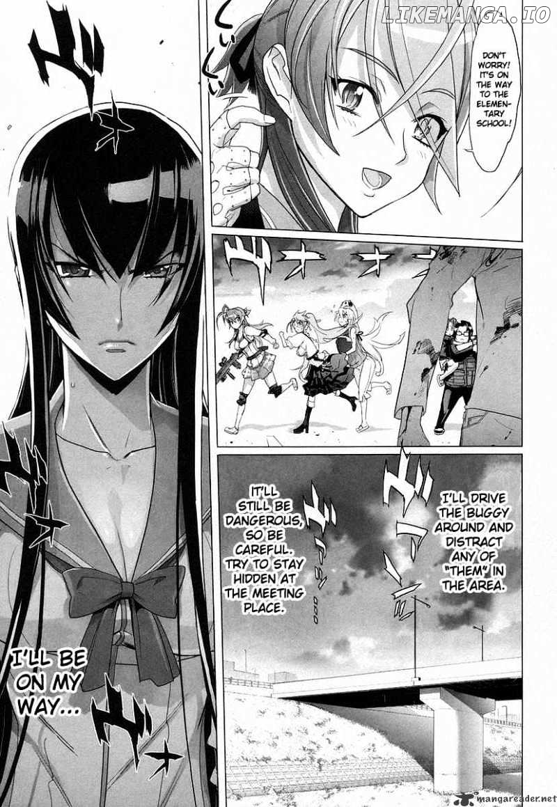 Highschool of the Dead chapter 16 - page 14