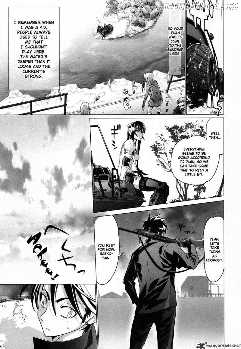 Highschool of the Dead chapter 16 - page 22