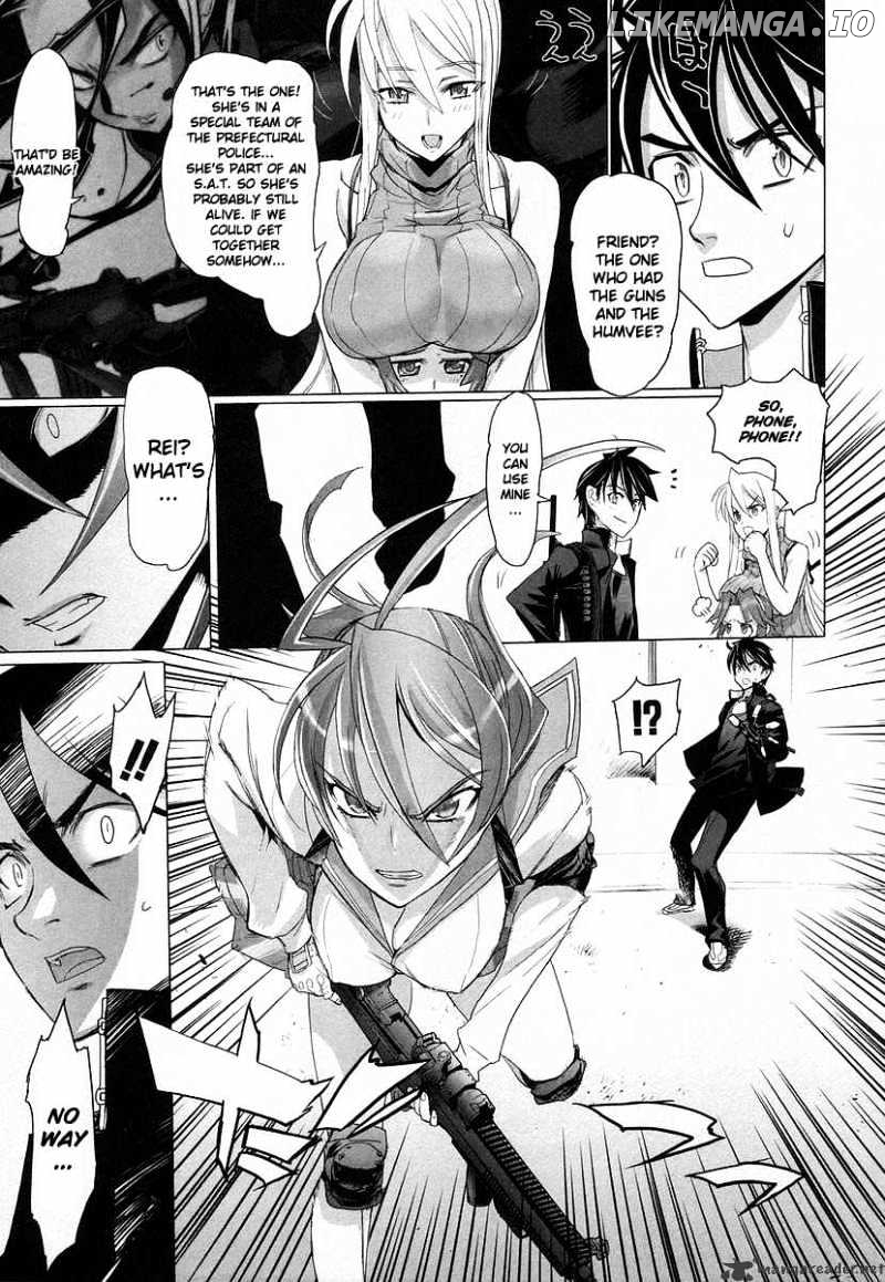 Highschool of the Dead chapter 14 - page 15