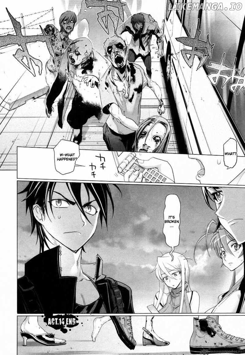 Highschool of the Dead chapter 14 - page 40