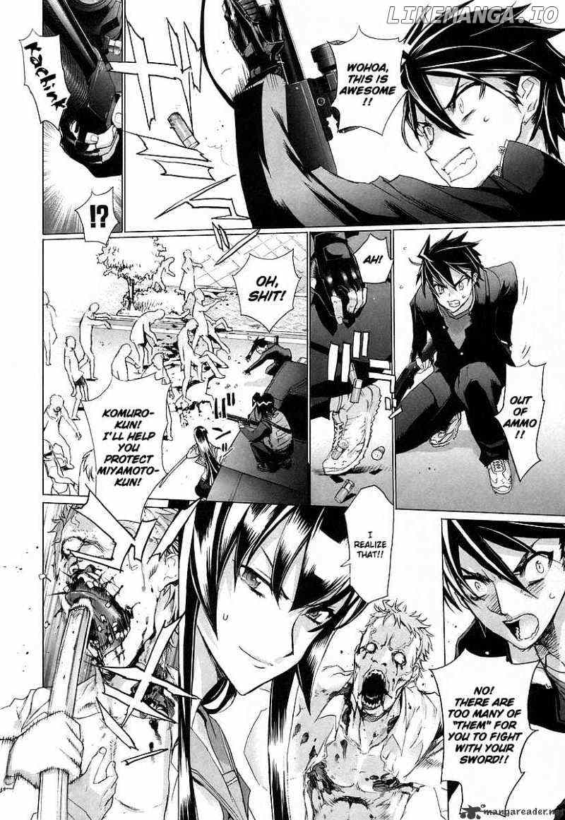 Highschool of the Dead chapter 9 - page 12