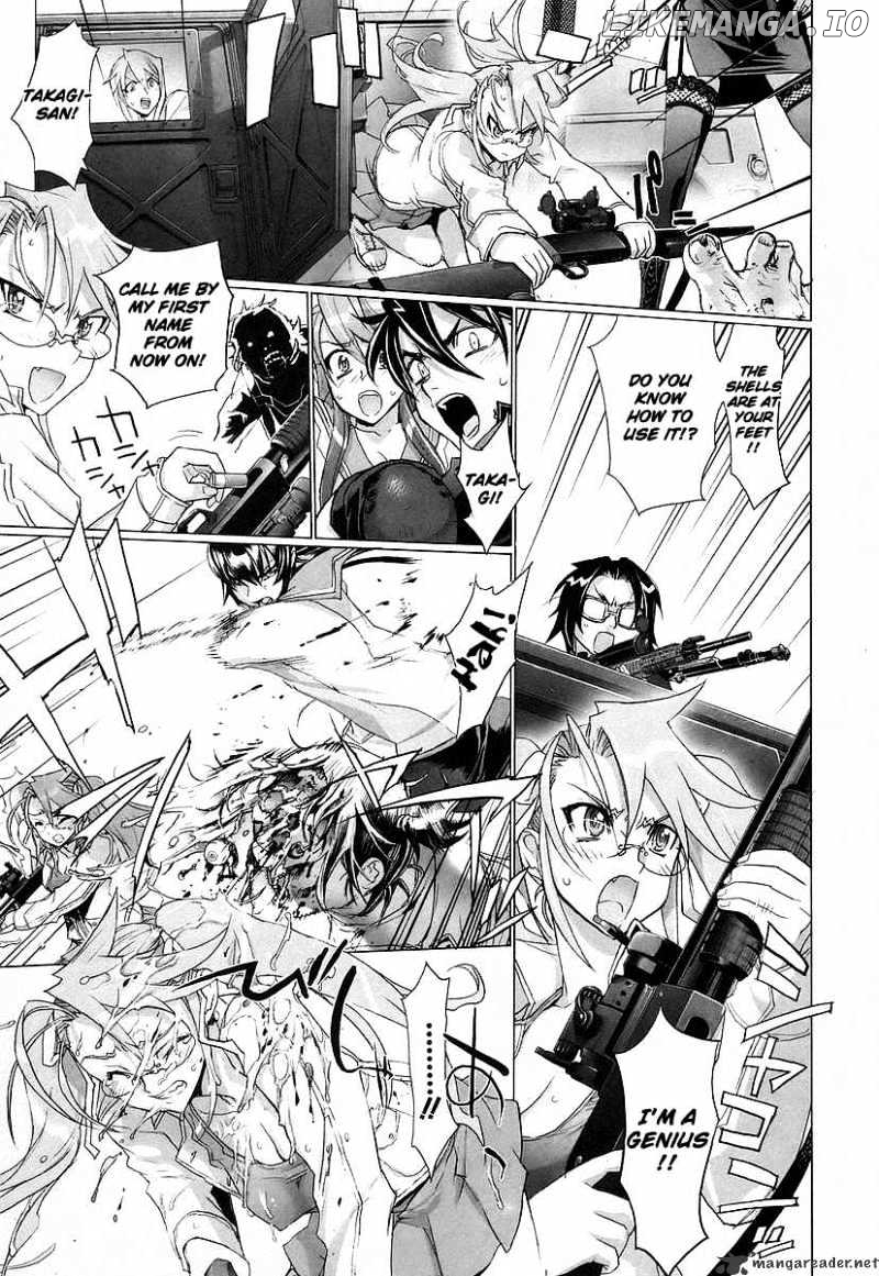 Highschool of the Dead chapter 9 - page 20