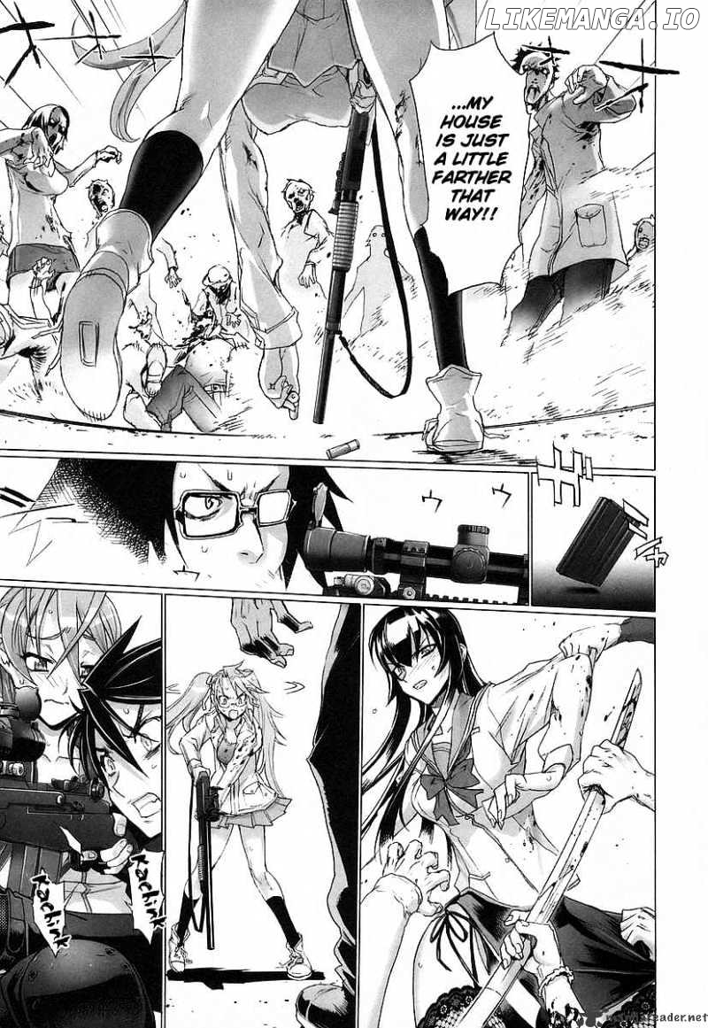 Highschool of the Dead chapter 9 - page 22