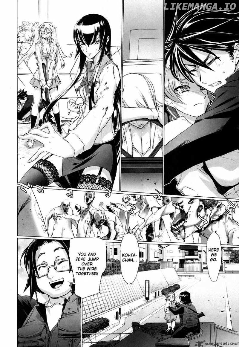 Highschool of the Dead chapter 9 - page 23