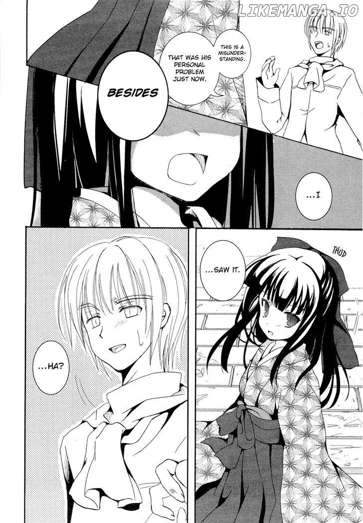 Ikoku Shoujo to Sumire no Hanataba chapter 7 - page 12