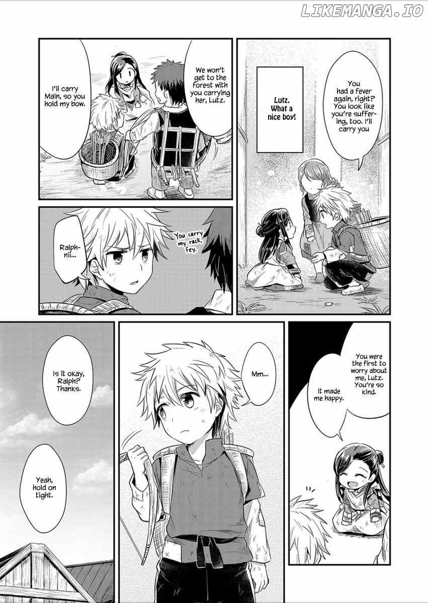 Honzuki No Gekokujou ~Shisho Ni Naru Tame Ni Wa Shudan Wo Erandeiraremasen~ Dai 1-Bu 「Hon Ga Nai Nara Tsukureba Ii!」 chapter 3 - page 22