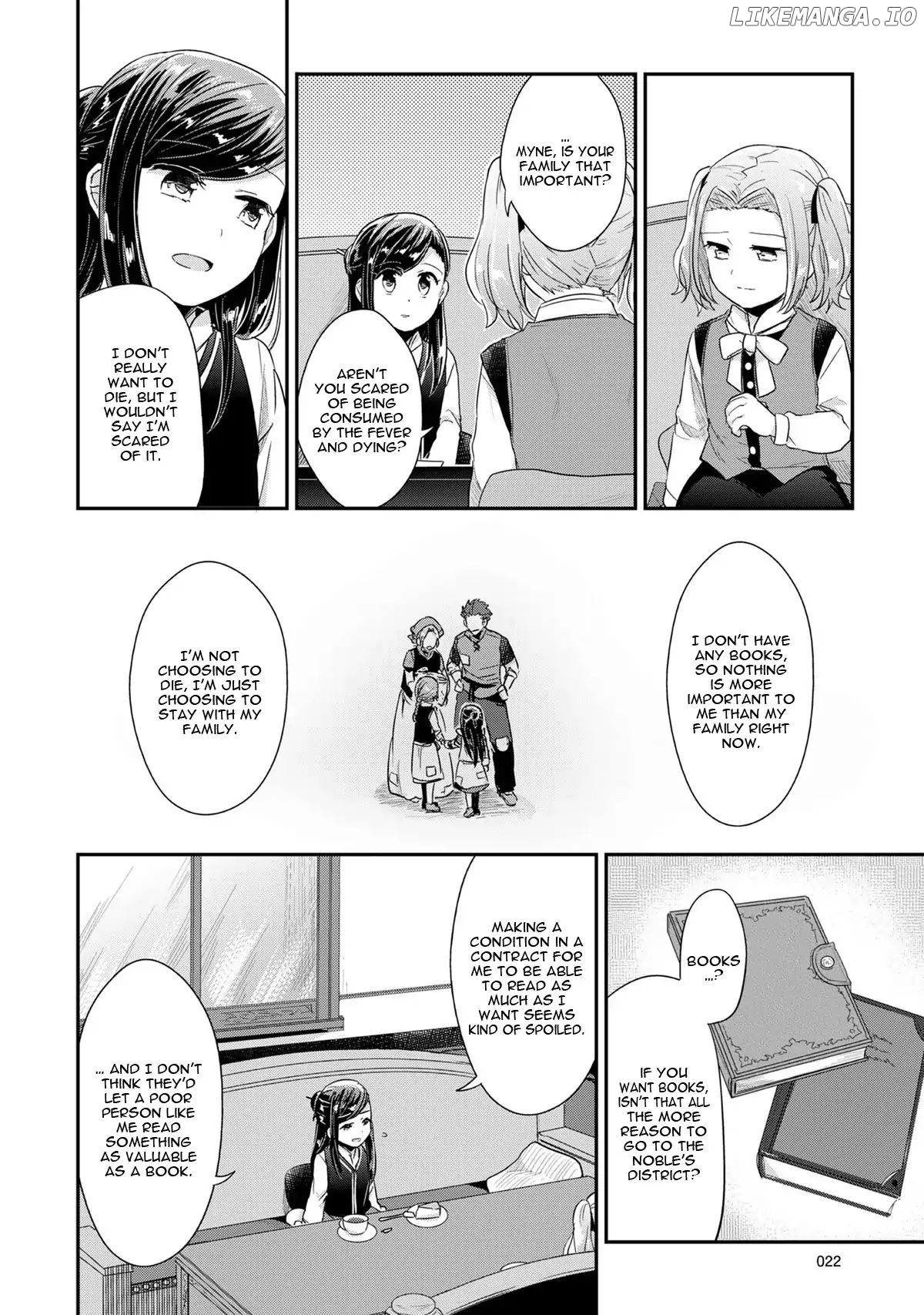 Honzuki No Gekokujou ~Shisho Ni Naru Tame Ni Wa Shudan Wo Erandeiraremasen~ Dai 1-Bu 「Hon Ga Nai Nara Tsukureba Ii!」 chapter 30 - page 24