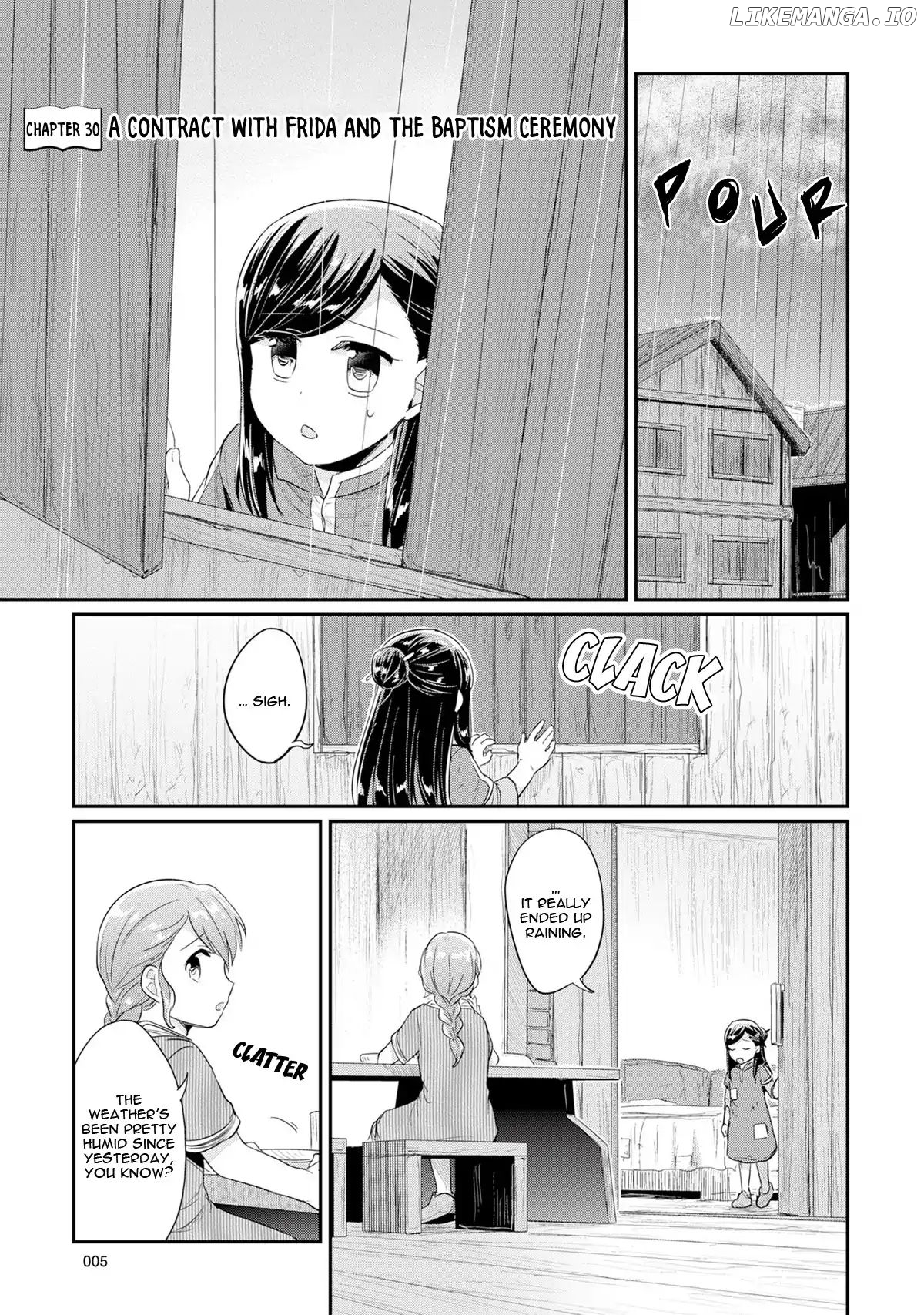 Honzuki No Gekokujou ~Shisho Ni Naru Tame Ni Wa Shudan Wo Erandeiraremasen~ Dai 1-Bu 「Hon Ga Nai Nara Tsukureba Ii!」 chapter 30 - page 7