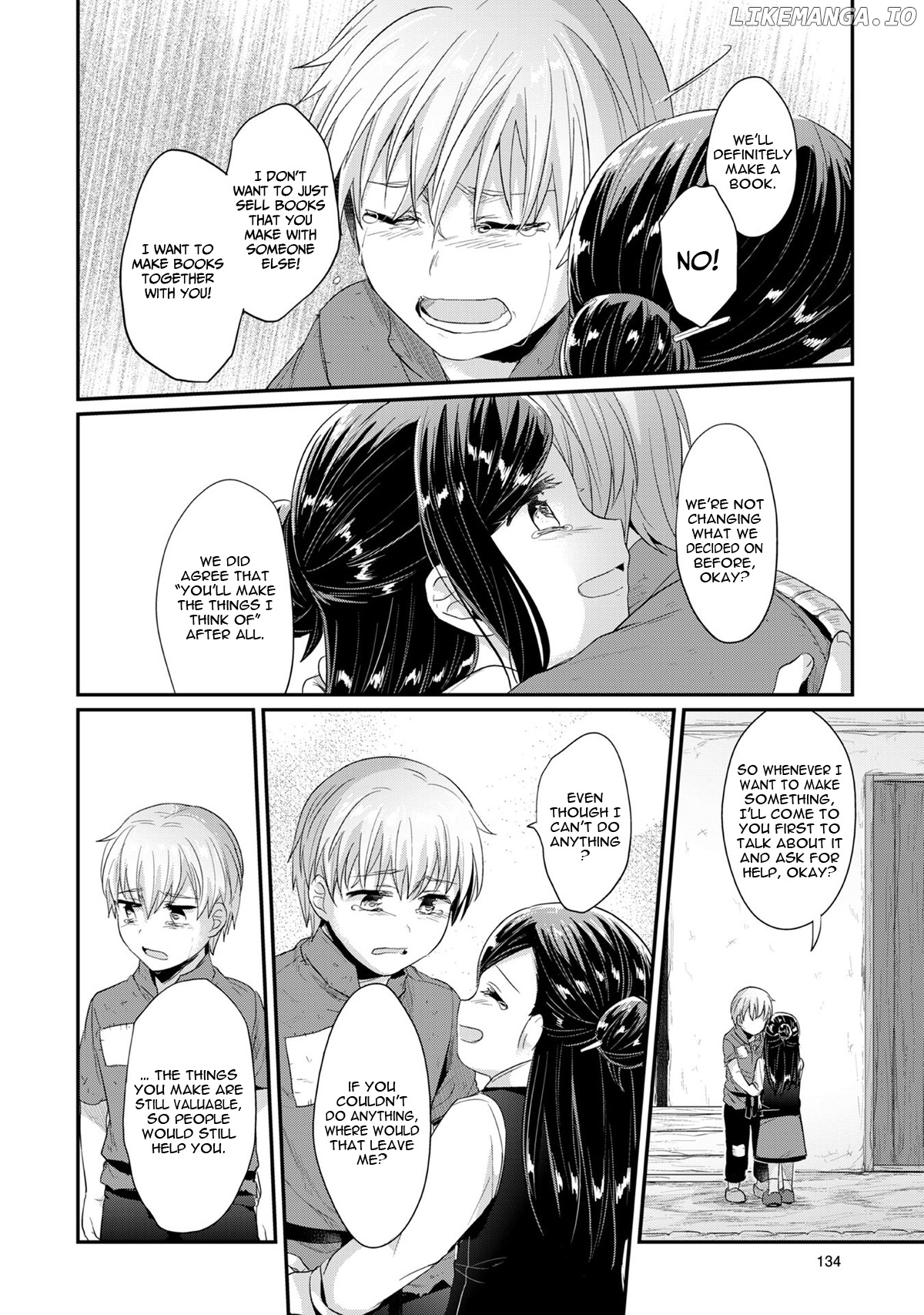 Honzuki No Gekokujou ~Shisho Ni Naru Tame Ni Wa Shudan Wo Erandeiraremasen~ Dai 1-Bu 「Hon Ga Nai Nara Tsukureba Ii!」 chapter 32 - page 55