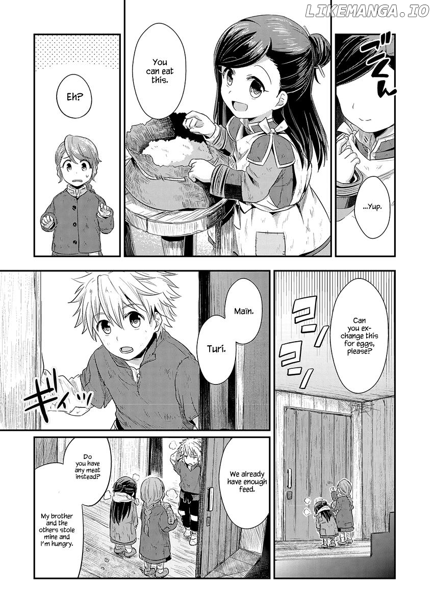 Honzuki No Gekokujou ~Shisho Ni Naru Tame Ni Wa Shudan Wo Erandeiraremasen~ Dai 1-Bu 「Hon Ga Nai Nara Tsukureba Ii!」 chapter 7 - page 24