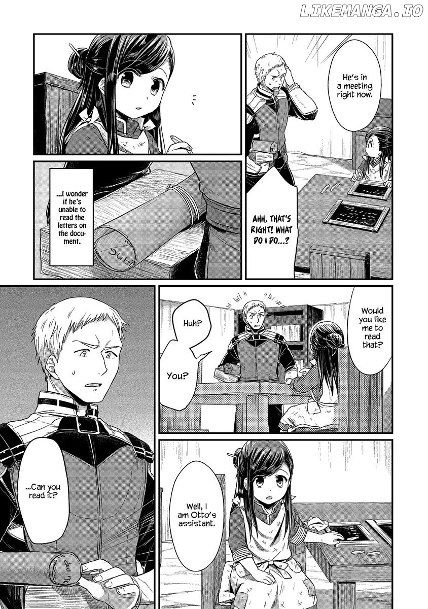 Honzuki No Gekokujou ~Shisho Ni Naru Tame Ni Wa Shudan Wo Erandeiraremasen~ Dai 1-Bu 「Hon Ga Nai Nara Tsukureba Ii!」 chapter 11 - page 15