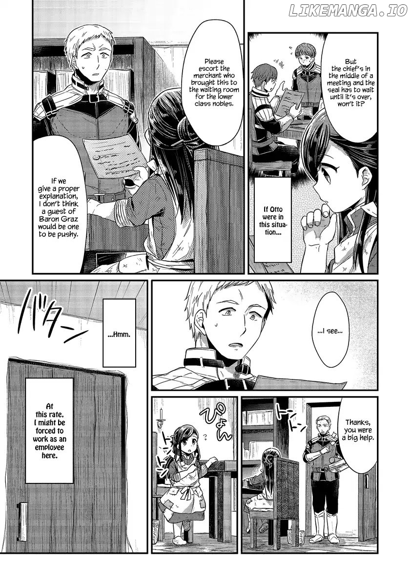 Honzuki No Gekokujou ~Shisho Ni Naru Tame Ni Wa Shudan Wo Erandeiraremasen~ Dai 1-Bu 「Hon Ga Nai Nara Tsukureba Ii!」 chapter 11 - page 17