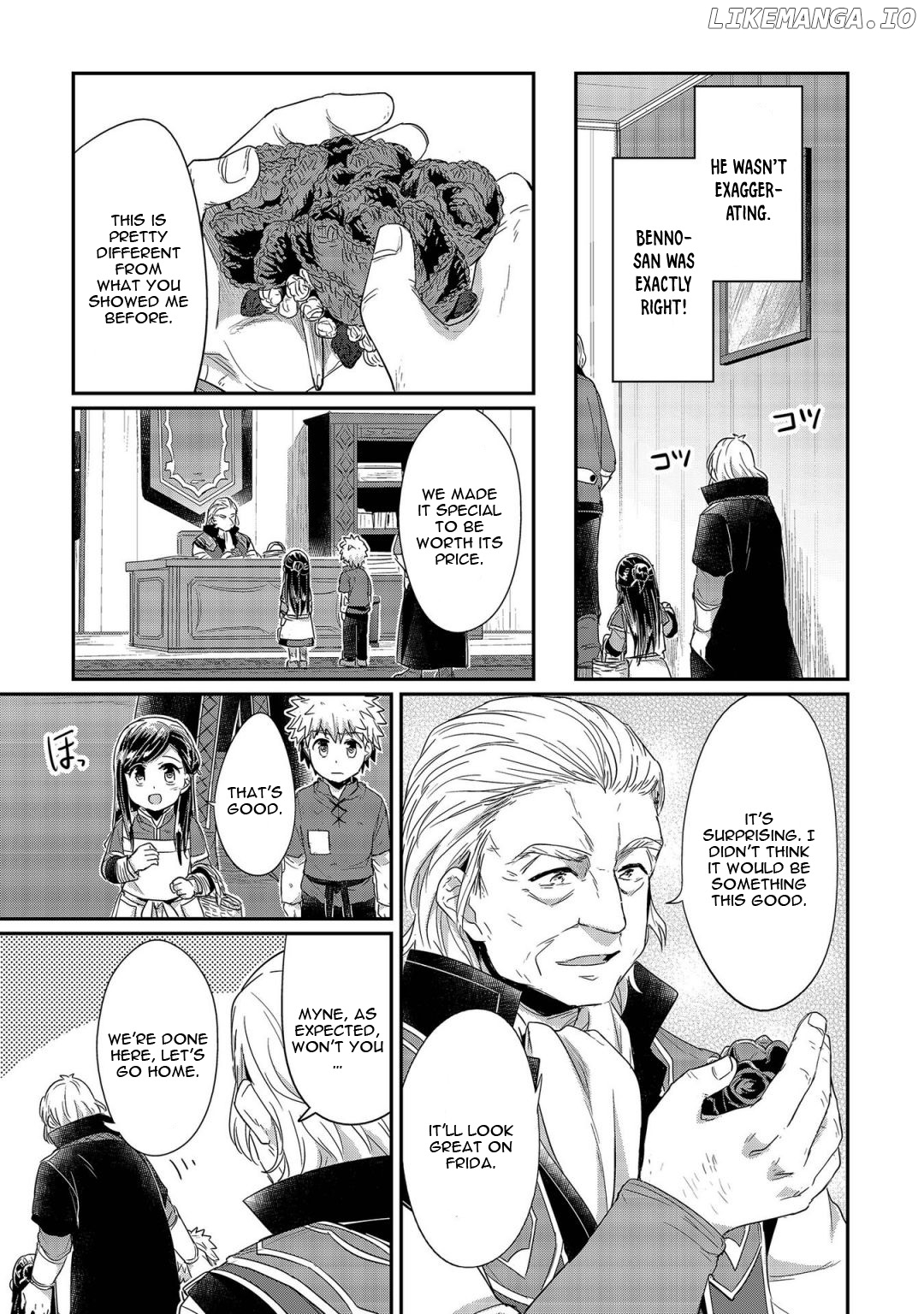 Honzuki No Gekokujou ~Shisho Ni Naru Tame Ni Wa Shudan Wo Erandeiraremasen~ Dai 1-Bu 「Hon Ga Nai Nara Tsukureba Ii!」 chapter 21 - page 8