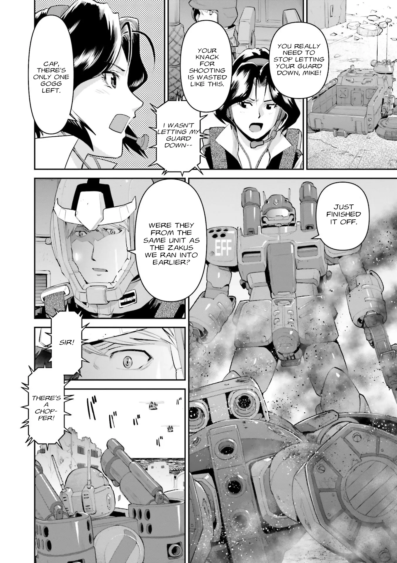 Mobile Suit Gundam Ground Zero – Rise From The Ashes chapter 10 - page 12