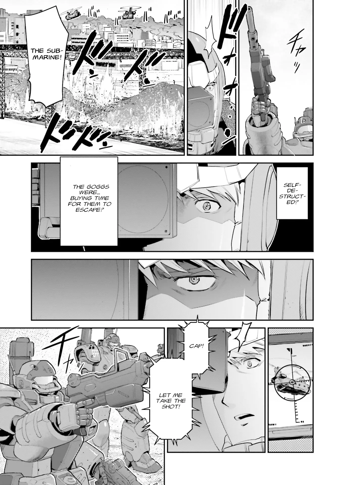 Mobile Suit Gundam Ground Zero – Rise From The Ashes chapter 10 - page 13