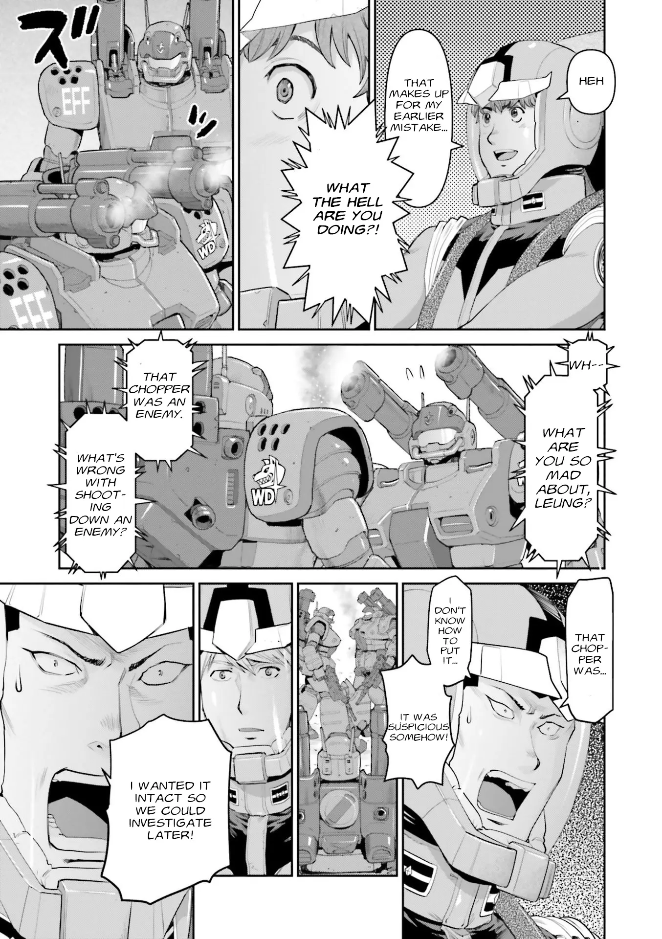 Mobile Suit Gundam Ground Zero – Rise From The Ashes chapter 10 - page 15