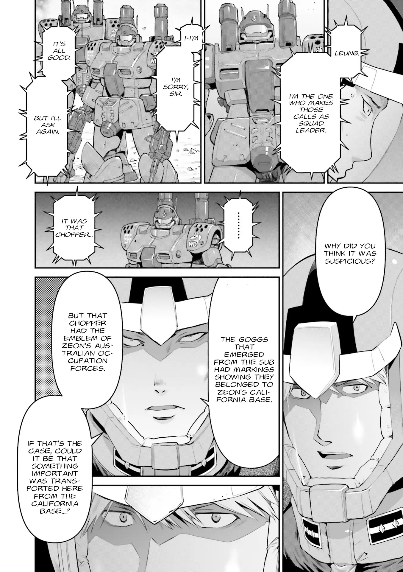 Mobile Suit Gundam Ground Zero – Rise From The Ashes chapter 10 - page 16